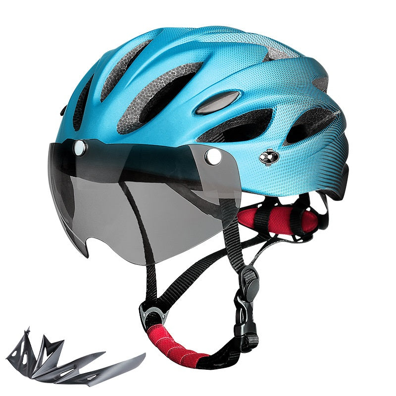 Fahrradhelm mit LED Rücklicht - Elbhelm